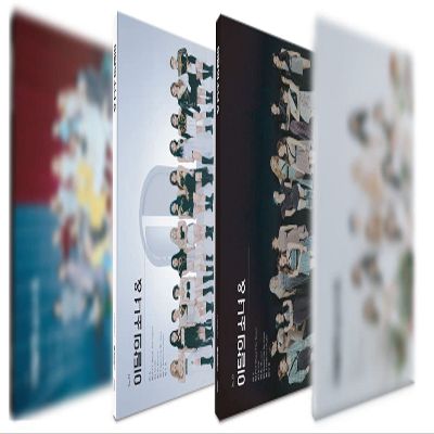 Loona Monthly Girl - & [Random ver.] (4th Mini Album) [Pre Order] CD+Photobook+Folded Poster+Others with culturekorean Decorative Stickers, Photocards
