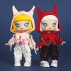 XiDonDon BJD Clothes Fashion Little Devil Sweater Hoodie for Ob11,Molly, GSC, 1/12 Bjd Doll Clothing Doll Accessories Toys (Red) view 2