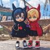 XiDonDon BJD Clothes Fashion Little Devil Sweater Hoodie for Ob11,Molly, GSC, 1/12 Bjd Doll Clothing Doll Accessories Toys (Red) view 4