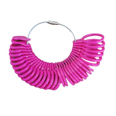 LILIYUAN Ring Size Measuring Tool Plastic Ring Ring Sizer Guage, Finger Size Gauge Measure Tool Jewelry Ring Gauge Finger Sizing for Jewelry Making