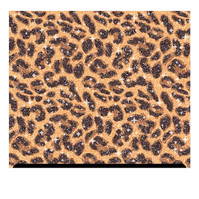 Leopard Patterned Glitter HTV (13.33" x 36") - Leopard
