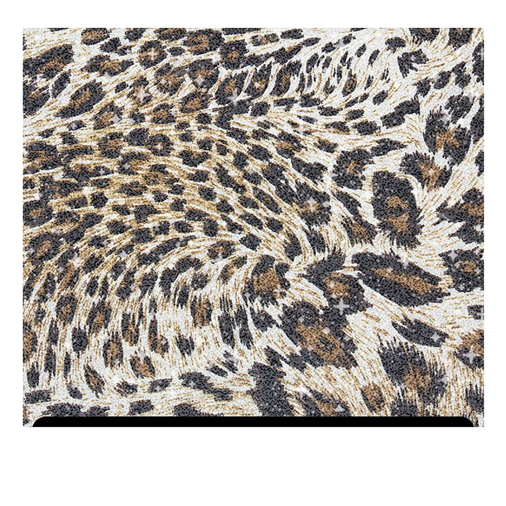 Leopard Patterned Glitter HTV (13.33" x 12") - Twirl Leopard