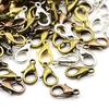 20 Lobster Clasps 10mm x 6mm Assorted Finishes - Charms Pendants DIY for Necklace Bracelet Jewelry Making view 1