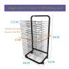 ZXFF Mobile Art Drying Rack-25 Layers, Drying Easel Art Studio, Educational Product Drying Rack, Space-Saving Shelf (for A3 Artwork/Painting) (Size : 25 Layers) view 2