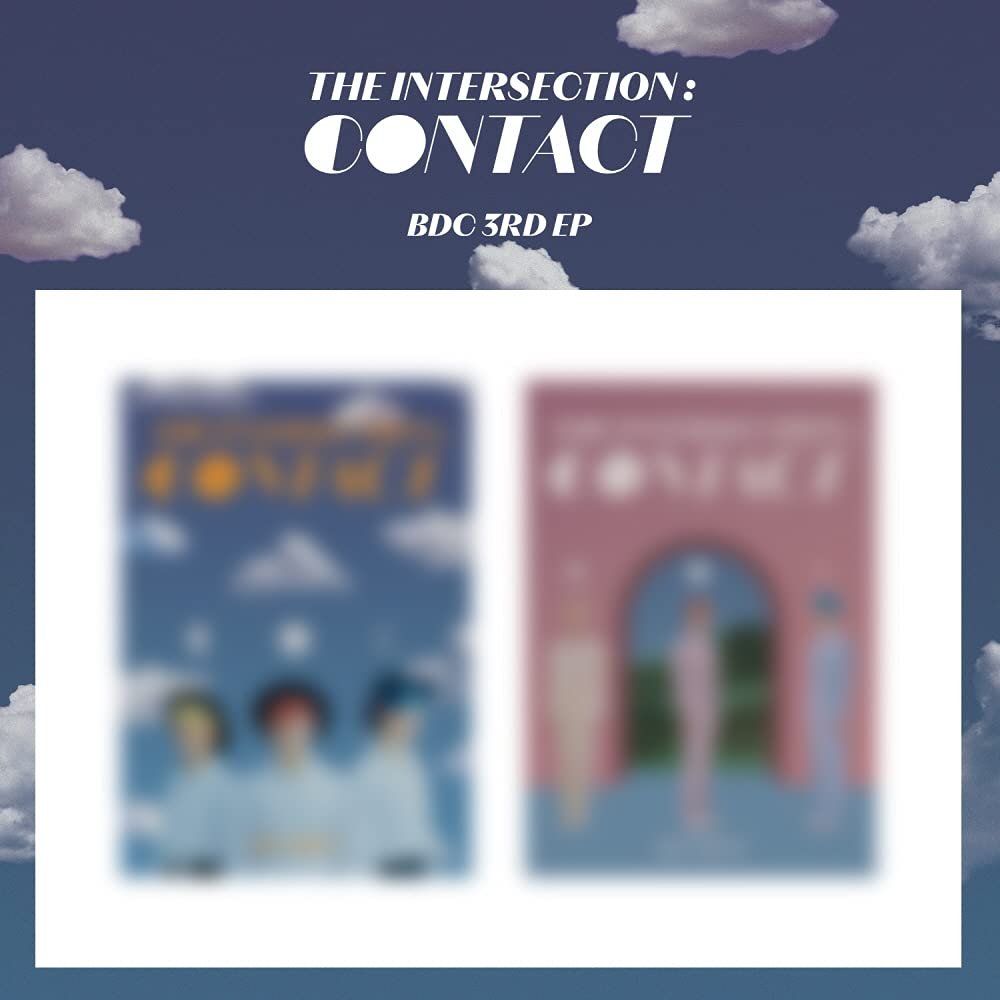 BDC The Intersection : Contact 3rd EP Album PhotoBook Ver 2 Cover SET CD+48p PhotoBook+1p Card+1p Unit Photo+1p Post+1p Sticker+1p Envelope+1p Film+1p Map+Tracking