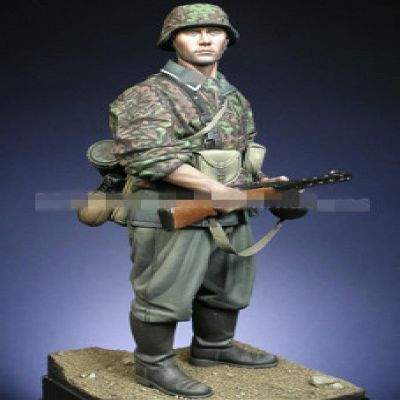 Risjc 1/16 WWII Resin Soldier Model unpainted and unassembled Miniature Model kit/A59139