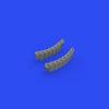 EDU648654 1/48 Brushin Hawker Tempest Mk.2 Exhaust Pipe (For Eduald Special Hobbies) Plastic Model Parts view 3