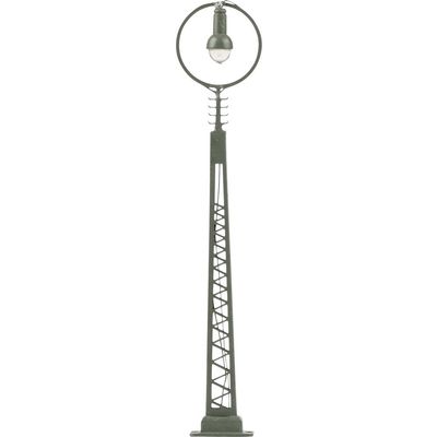 FALLER 272225 N Scale LED Lattice-Mast Ring Floodlight - 3-5/16" 8.4cm Tall pkg(1)
