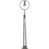 FALLER 272225 N Scale LED Lattice-Mast Ring Floodlight - 3-5/16" 8.4cm Tall pkg(1) view 1