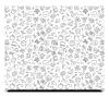 Black and White Patterned Glitter HTV (13.33" x 36") - School Subject view 1