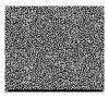 Black and White Patterned Glitter HTV (13.33" x 36") - White Sprinkles view 1