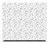 Black and White Patterned Glitter HTV (13.33" x 36") - Dots and Different Lines view 1