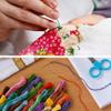 Stamped Cross Stitch Kits Pre-Printed Pattern Cross-Stitching for Adults Beginners and Kids Donkey DIY Embroidery Crafts Needlepoint Kit for Home Decor Gift(16x20Inch) 11ct view 2