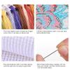 Stamped Cross Stitch Kits Pre-Printed Pattern Cross-Stitching for Adults Beginners and Kids Donkey DIY Embroidery Crafts Needlepoint Kit for Home Decor Gift(16x20Inch) 11ct view 4