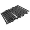 20Pcs Stamping Punch Tool Set, Different Shape Saddle Making Tools, DIY Carving Punch Tools for Leather Craft view 1
