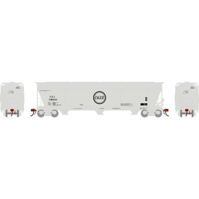 Athearn ATH12939 ACF 4600 3-Bay Centerflow Hopper C&EI #718533 Freight Cars N Scale