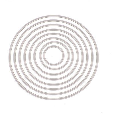 Round Metal Die Cuts,Cutting Dies for Card Making Clearance,Embossing Dies for Scrapbooking, DIY Album Paper Cards Art Craft Decoration