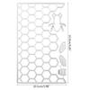 Honeybee Hive Metal Die Cuts,Cutting Dies for Card Making Clearance,Embossing Dies for Scrapbooking, DIY Album Paper Cards Art Craft Decoration view 2
