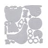 Honeybee Hive Metal Die Cuts,Cutting Dies for Card Making Clearance,Embossing Dies for Scrapbooking, DIY Album Paper Cards Art Craft Decoration view 3