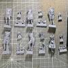 PANGCHENG 1/35 Resin Model Figure GK Soldier Russian Tank Crew, Big Set WWII Military Theme Unassembled and unpainted kit view 3