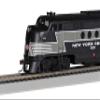 Bachmann Trains - FT - DCC WOWSOUND Sound Value-Equipped Locomotive - New York Central (Lightning Stripe) - HO Scale, Prototypical Black & Gray, (68912) view 3