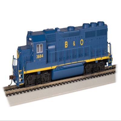 Bachmann Trains - EMD GP40 - DCC Sound Value Equipped Locomotive - B&O #3684 - HO Scale
