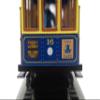 Bachmann Trains - Cable CAR with Grip Man - Blue & TAN #16 - HO Scale view 4