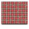 Plaid Patterned Glitter HTV (13.33" x 36") - Red Black Tablecloth view 1