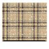 Plaid Patterned Glitter HTV (13.33" x 36") - Beige Brown Tartan view 1