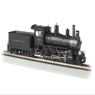 Bachmann Trains - Baldwin 52" Driver 4-6-0 - DCC Ready Locomotive - B&O #1355 - HO Scale