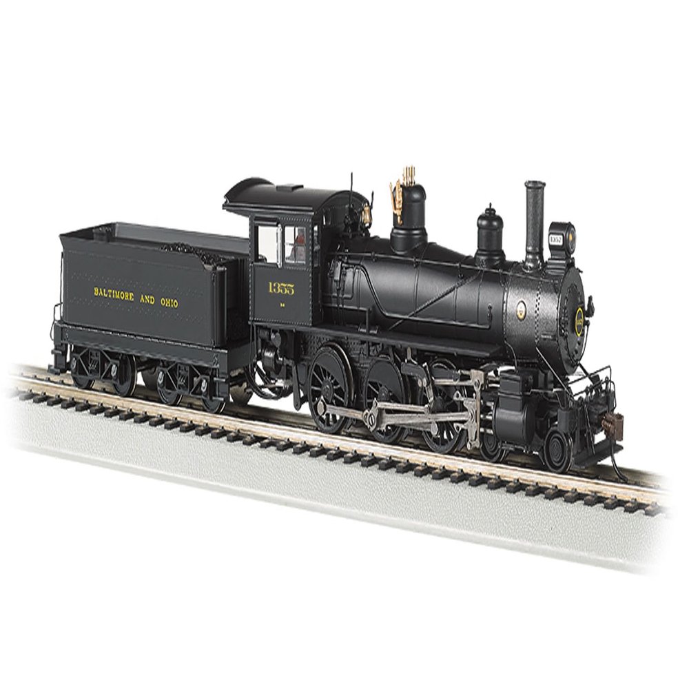 Bachmann Trains - Baldwin 52" Driver 4-6-0 - DCC Ready Locomotive - B&O #1355 - HO Scale
