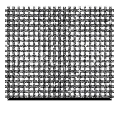 Plaid Patterned Glitter HTV (13.33" x 12") - Black Tablecloth