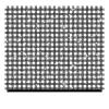 Plaid Patterned Glitter HTV (13.33" x 12") - Black Tablecloth view 1