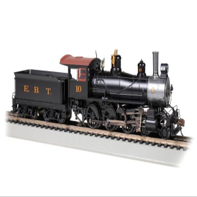 Bachmann Trains - Baldwin 52" Driver 4-6-0 - DCC Ready Locomotive - East Broad TOP #10 - HO Scale