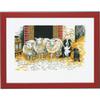 Eva Rosenstand Counted Cross Stitch kit Sheep and Dog, 30x40cm, DIY view 1
