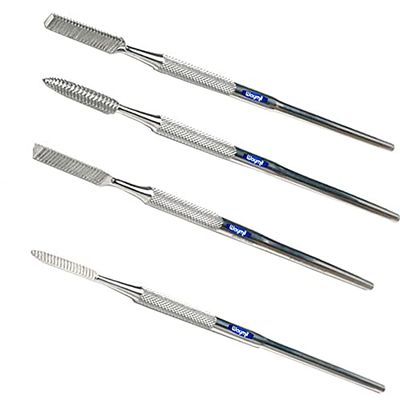H. Quality Wax Carving File Set 4 Pc Wax Working Tools, Jewelry Making