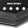 AUEAR, 15 Pack 8x10 Uncut Matte Boards Black Photo Mat Board Great for Picture Framing, Print, Artwork view 3