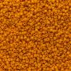 Miyuki Delica 11/0 Frosted Glazed Yellow Honey Matte 50gms Bag of Japanese Glass Beads view 1