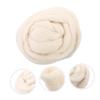 EXCEART 200g Natural Wool Fiber for Needle Felting Soft Craft Material for Beginners for Wet Felting Jewelry Making and Projects view 3