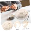 EXCEART 200g Natural Wool Fiber for Needle Felting Soft Craft Material for Beginners for Wet Felting Jewelry Making and Projects view 4