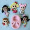 Adult Craft Supply Cute Dolls Silicone Mold 659 MA view 2