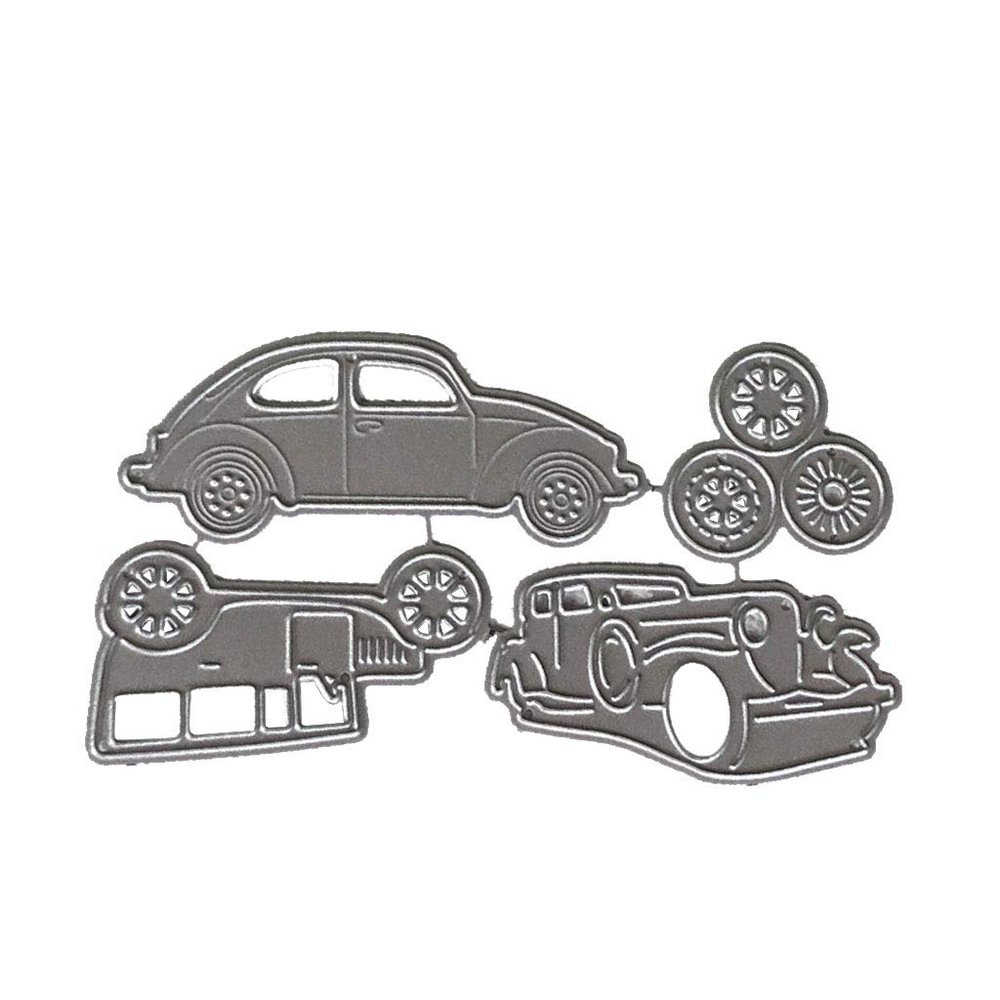 1 Set Car Metal Die Cuts,Cutting Dies for Card Making Clearance,Embossing Dies for Scrapbooking, DIY Album Paper Cards Art Craft Decoration