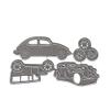 1 Set Car Metal Die Cuts,Cutting Dies for Card Making Clearance,Embossing Dies for Scrapbooking, DIY Album Paper Cards Art Craft Decoration view 1