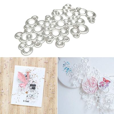 Circle Geometric Metal Die Cuts,Cutting Dies for Card Making Clearance,Embossing Dies for Scrapbooking, DIY Album Paper Cards Art Craft Decoration