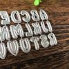 Capital Letters Metal Die Cuts,Cutting Dies for Card Making Clearance,Embossing Dies for Scrapbooking, DIY Album Paper Cards Art Craft Decoration view 4