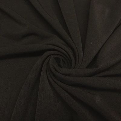 Backdrop King Inc, 58/59" Wide ITY Fabric Polyester Lycra Knit Jersey 2 Way Spandex Stretch (3 Yards, Black)