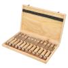 12-Piece Wood Carving Kit for Beginners with 6 High-Carbon Chisels & Safety Gloves - Compact DIY Whittling Tools Set for Home Woodworking Projects view 1
