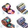 2'' Soft Webbing Jacquard Ethnic Ribbon Cotton Belt Bag Strap Purse Lanyard Webbing Woven Belt Key Fob Hardware Craft Supplies by The Yards (C, 5 Yards) view 2