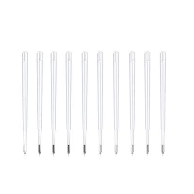 10 Pcs Pin Pen Refills, Precision Needle Refill 3.9 inch for Craft Weeding Pen Air Release Pen Tool pinpen Replacement Accessories(10 Pcs Refills)