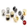 CRAFTMEMORE 11mm Chicago Screw Rivets Flat Cap Screw Posts Stud for Bags Belts Leather Strap 6 Pack (Gunmetal) view 4
